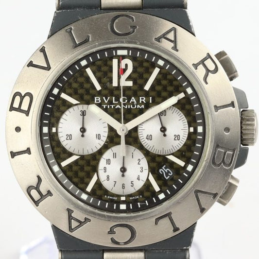 Bulgari Diagono Titanium Gents Watch Chronograph Automatic 44mm