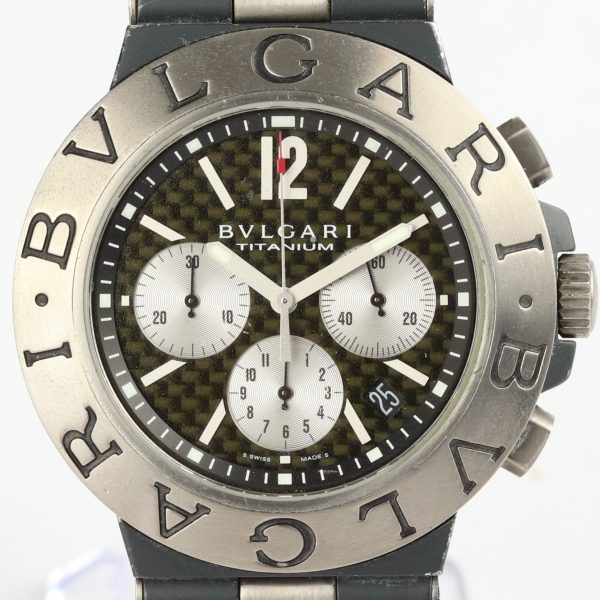 Bulgari Diagono Titanium Gents Watch Chronograph Automatic 44mm