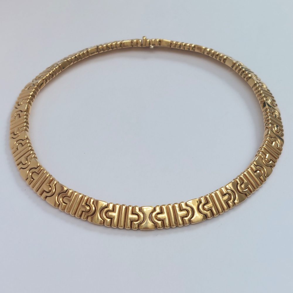 Bvlgari Parentesi 18ct Gold Collar Necklace