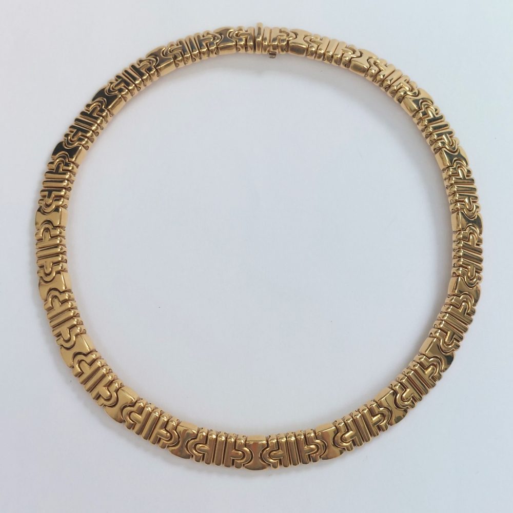 Bvlgari Parentesi 18ct Gold Collar Necklace