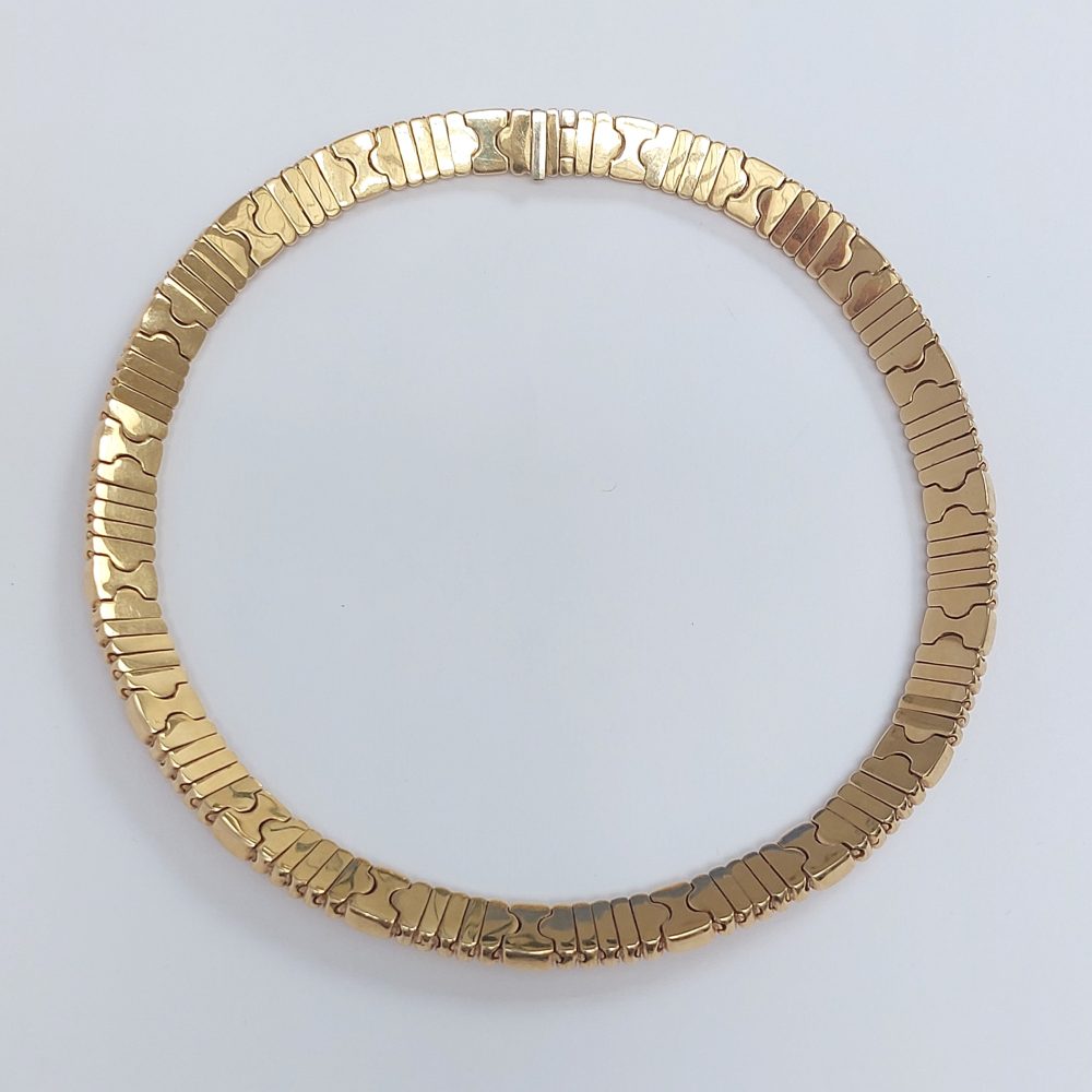 Bvlgari Parentesi 18ct Gold Collar Necklace