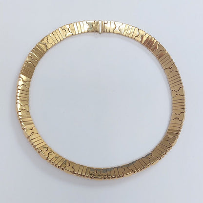 Bvlgari Parentesi 18ct Gold Collar Necklace