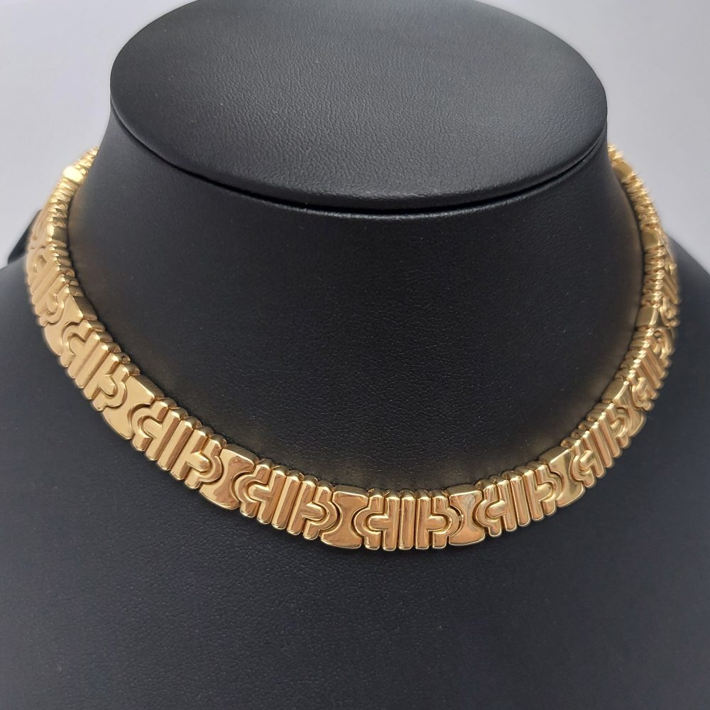 Bvlgari Parentesi 18ct Gold Collar Necklace