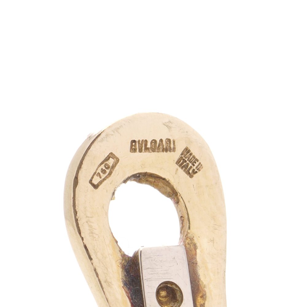 Bulgari clip earrings in gold with genuine Ancient Roman coins.