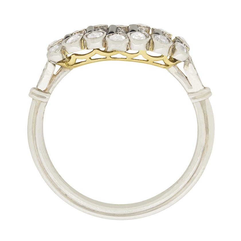 Art Deco Old Cut Diamond and Onyx Ring