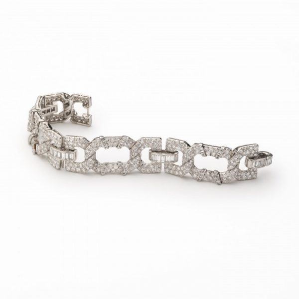 CARTIER ART DECO DIAMOND BRACELET