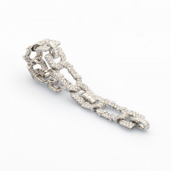 CARTIER ART DECO DIAMOND BRACELET