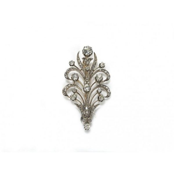 Cartier Antique Victorian Diamond Brooch