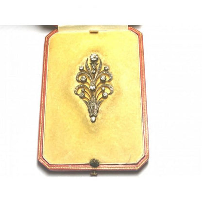 Cartier Antique Victorian Diamond Brooch