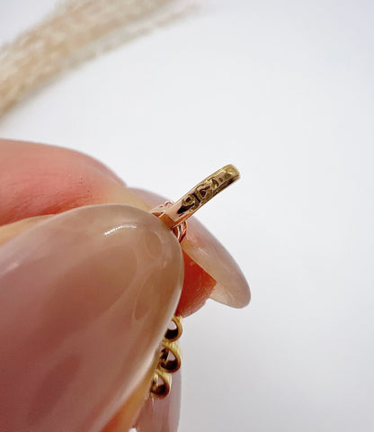 Antique 9 ct Gold, Edwardian Amethyst, Peridot, Seed Pearl And Enamel, Teardrop Suffragette Pendant Necklace