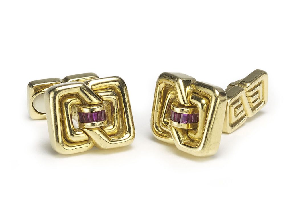 Vintage Tiffany & Co. Gold Cufflinks