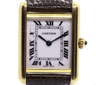 Cartier Tank Louis Paris 18ct Yellow Gold Quartz Watch, Circa 2000