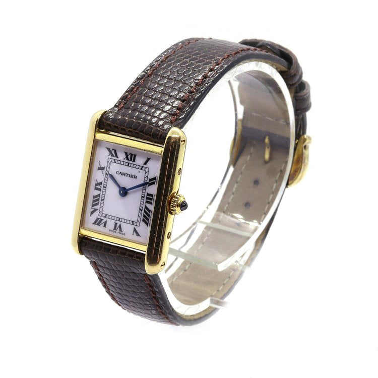 Cartier Tank Louis Paris 18ct Yellow Gold Quartz Watch, Circa 2000