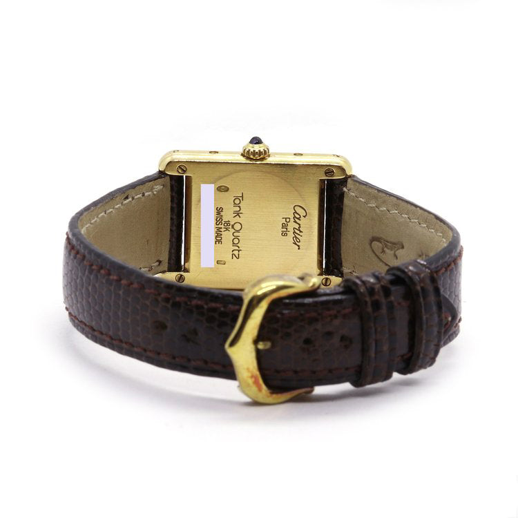 Cartier Tank Louis Paris 18ct Yellow Gold Quartz Watch, Circa 2000