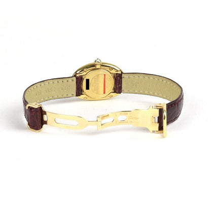 Cartier Baignoire Diamond 18ct Yellow Gold Ladies Watch 22x31mm