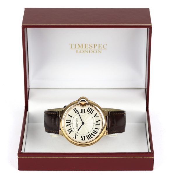 Cartier Ballon Bleu Ultra Thin 18ct Rose Gold Watch 40mm