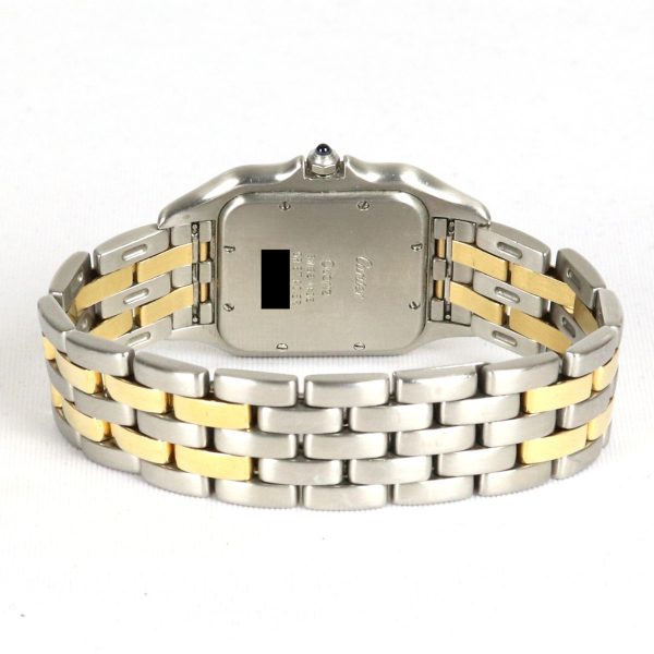 Cartier Panthere Steel and Gold Jumbo Size Gents Watch