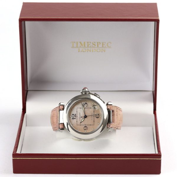 Cartier Pasha C Pink Mother of Pearl Watch 35mm