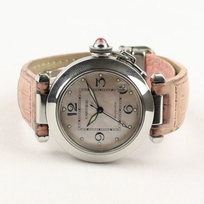 Cartier Pasha C Pink Mother of Pearl Watch 35mm