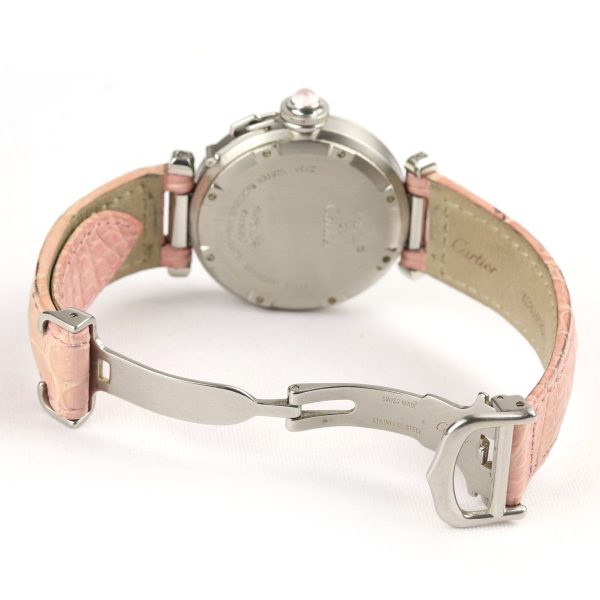 Cartier Pasha C Pink Mother of Pearl Watch 35mm