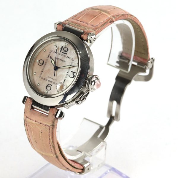Cartier Pasha C Pink Mother of Pearl Watch 35mm