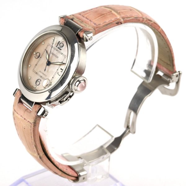 Cartier Pasha C Pink Mother of Pearl Watch 35mm