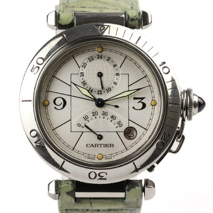Cartier Pasha GMT Power Reserve Gents Automatic Watch 38mm TS