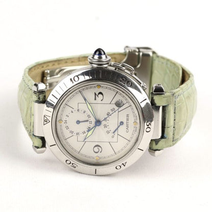 Cartier Pasha GMT Power Reserve Gents Automatic Watch 38mm TS