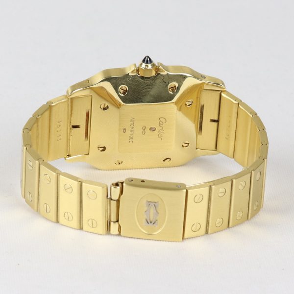 Cartier Santos 18ct Yellow Gold 29mm Automatic Gents Watch