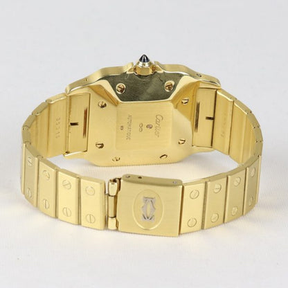 Cartier Santos 18ct Yellow Gold 29mm Automatic Gents Watch