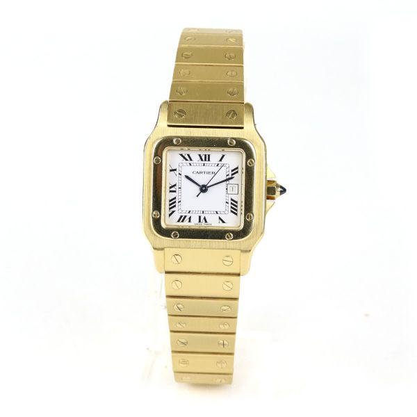 Cartier Santos 18ct Yellow Gold 29mm Automatic Gents Watch
