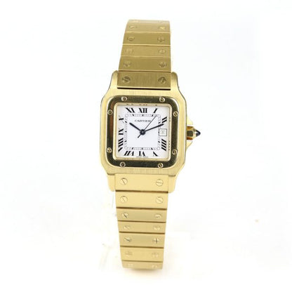 Cartier Santos 18ct Yellow Gold 29mm Automatic Gents Watch