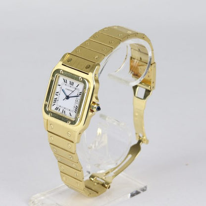 Cartier Santos 18ct Yellow Gold 29mm Automatic Gents Watch