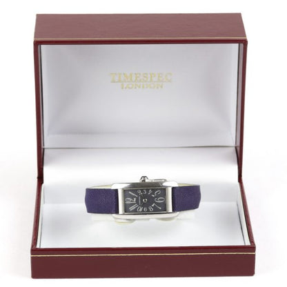 Cartier Tank Americaine 18ct White Gold Ladies Watch 19x35mm