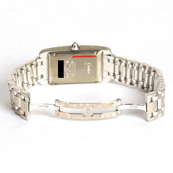 Cartier Tank Americaine Midi Size Diamond Set 18ct White Gold Watch