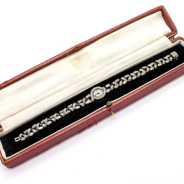 Cartier Vintage Diamond Cocktail Watch 