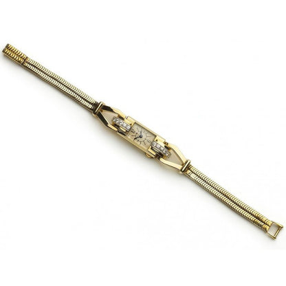 Cartier Vintage Diamond Gold Cocktail Watch