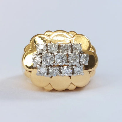 Cartier Vintage Diamond and Gold Ring