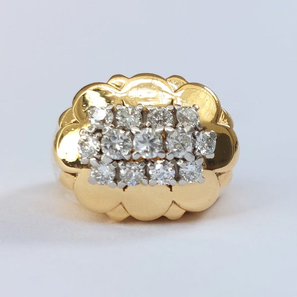 Cartier Vintage Diamond and Gold Ring