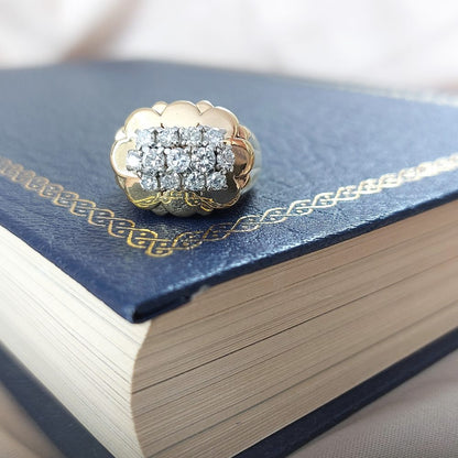 Cartier Vintage Diamond and Gold Ring