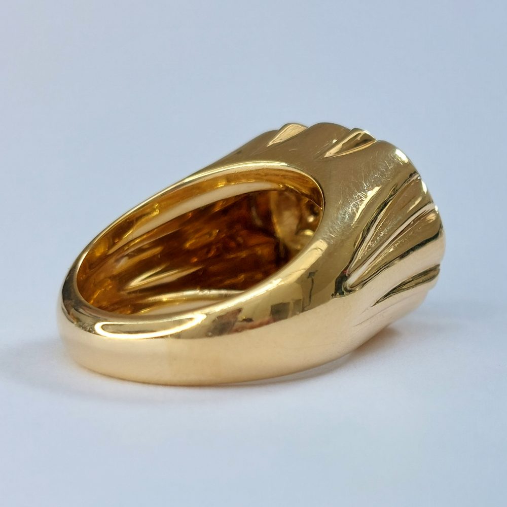 Cartier Vintage Diamond and Gold Ring