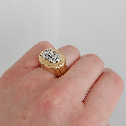 Cartier Vintage Diamond and Gold Ring
