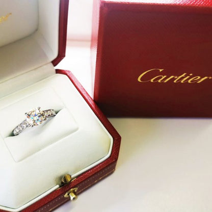 Cartier Diamond Solitaire Ring, 1.50 carats, Platinum, GIA Certificate