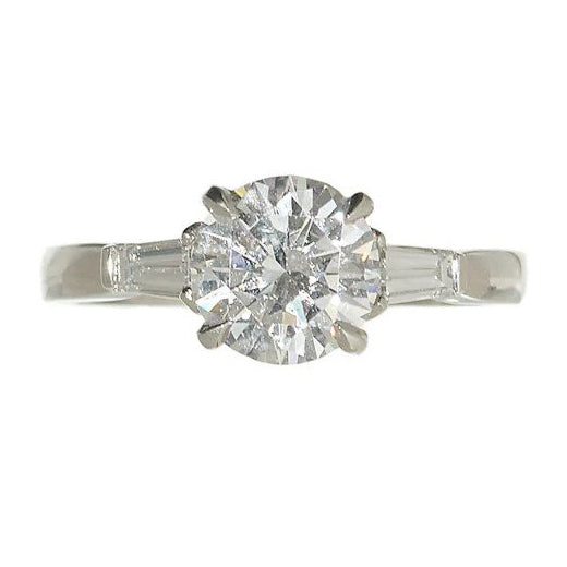 1.55ct Diamond Solitaire Engagement Ring in Platinum with Certificate