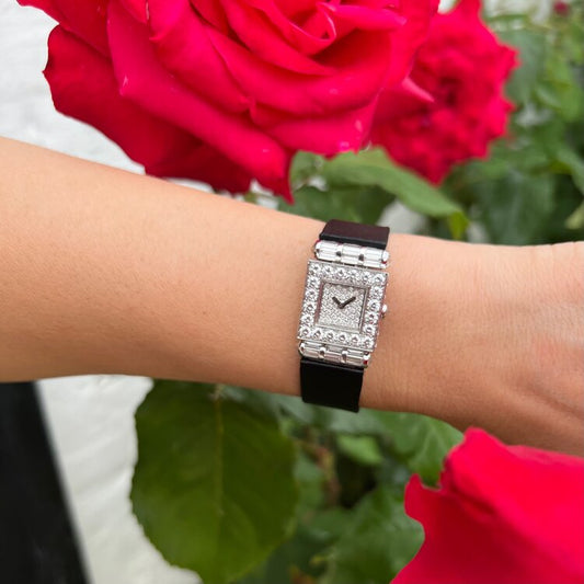 Chanel Vintage 5cts Diamond Set Ladies Watch in 18ct White Gold