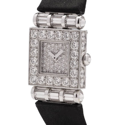 Chanel Vintage 5cts Diamond Set Ladies Watch in 18ct White Gold