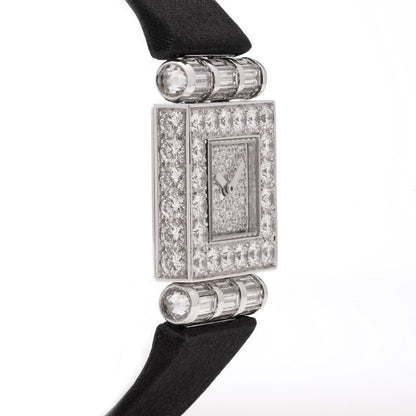 Chanel Vintage 5cts Diamond Set Ladies Watch in 18ct White Gold