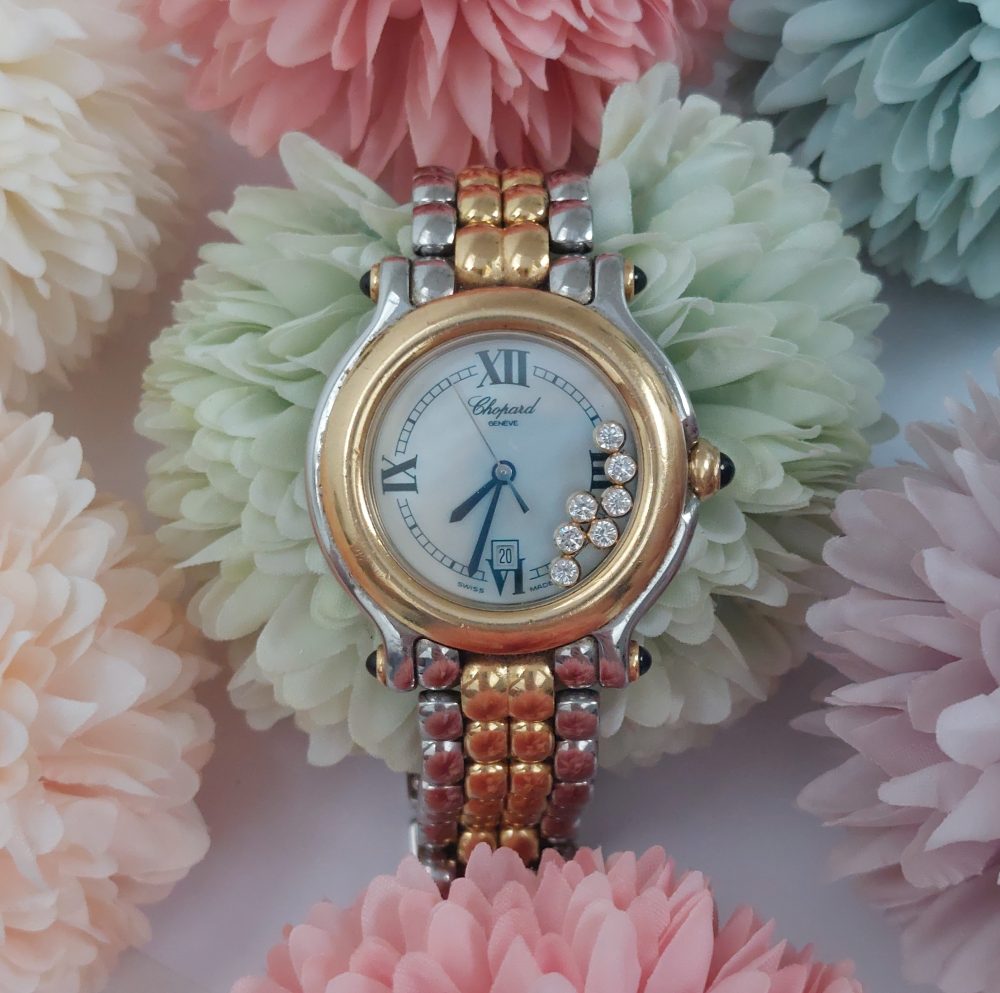 Chopard Happy Sport Diamond Ladies Watch