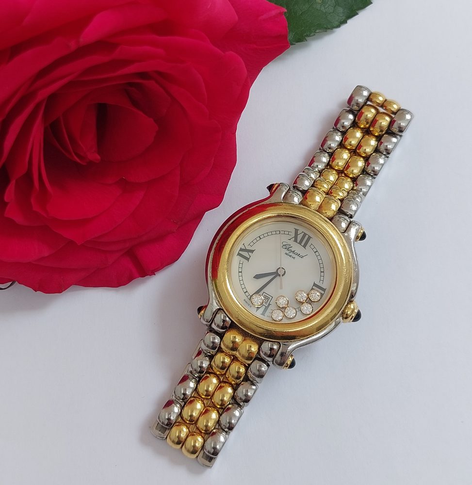 Chopard Happy Sport Diamond Ladies Watch