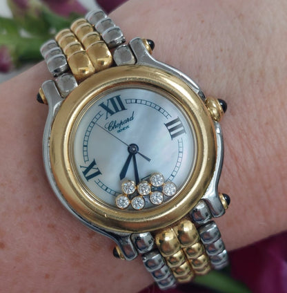 Chopard Happy Sport Diamond Ladies Watch
